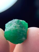 Raw Majesty: 7.55ct Swat Emerald Crystal with Bold Natural Structure - Image 3