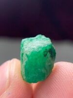 Raw Majesty: 7.55ct Swat Emerald Crystal with Bold Natural Structure - Image 7