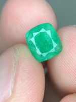 The Majesty of a 1.62ct Faceted Panjshir Emerald - Image 8