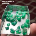39.00 Carat Emerald Rough Lot from Swat Valley