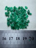 Featured Rough Lot: 32.94 ct Swat Emerald Crystal Parcel - Image 8