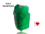 6.45ct Swat Emerald Crystal: Natural Green Beryl in Raw Form