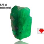 6.45ct Swat Emerald Crystal: Natural Green Beryl in Raw Form