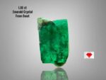 1.80ct Swat Emerald Crystal – Natural Green Gemstone, Pakistan