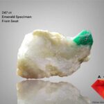 A Majestic 247-Carat Swat Emerald Specimen