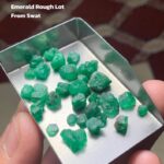 A Closer Look at Swat Emeralds: 39.30 Carat Rough Lot