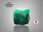 6.07ct Swat Emerald Crystal – Natural Green Beauty from Pakistan