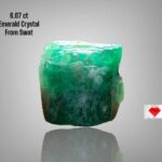 6.07ct Swat Emerald Crystal – Natural Green Beauty from Pakistan