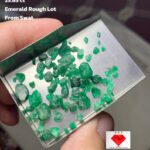25.85ct Swat Emerald Rough Lot – A Glimpse of Natural Brilliance