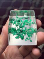 25.85ct Swat Emerald Rough Lot – A Glimpse of Natural Brilliance - Image 3