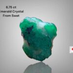 6.75 ct Swat Emerald Crystal (12.11 × 9.05 × 8.87 mm) – Natural Untreated Green Beryl from Pakistan