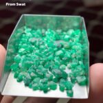 43.40 ct Swat Emerald Rough Lot:Natural Variety