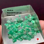 30.30ct Swat Emerald Rough Lot: Natural Beauty in Every Facet of Green
