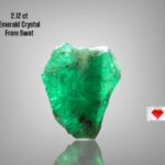 2.12ct Natural Emerald Crystal – Swat Valley, Pakistan