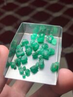 36.20 Carat Swat Emerald Rough Lot - Image 5