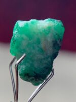 6.75 ct Swat Emerald Crystal (12.11 × 9.05 × 8.87 mm) – Natural Untreated Green Beryl from Pakistan - Image 9