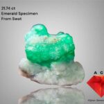A 21.74-Carat Swat Emerald Specimen: A Compact Treasure of Deep Green Beauty