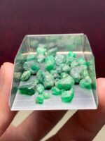 Earth’s Hidden Treasure: 46.31ct Natural Emerald Rough Lot from Swat - Image 3