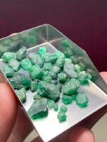 Earth’s Hidden Treasure: 46.31ct Natural Emerald Rough Lot from Swat - Image 6