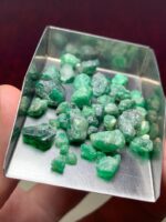 Earth’s Hidden Treasure: 46.31ct Natural Emerald Rough Lot from Swat - Image 7