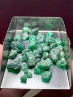 Earth’s Hidden Treasure: 46.31ct Natural Emerald Rough Lot from Swat - Image 8