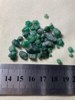 Earth’s Hidden Treasure: 46.31ct Natural Emerald Rough Lot from Swat - Image 10