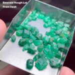 Rare 38.30 Ct Rough Emerald Lot – Natural Swat Valley Lot
