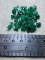 Rare 38.30 Ct Rough Emerald Lot – Natural Swat Valley Lot - Image 12