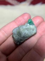 63.39-Carat Swat Emerald Specimen: A Long, Elegant Crystal Shaped by Time - Image 3