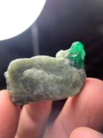 63.39-Carat Swat Emerald Specimen: A Long, Elegant Crystal Shaped by Time - Image 10