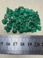 Exploring a 64.45 Carat Swat Emerald Rough Lot: Precision Size, Natural Appeal - Image 12