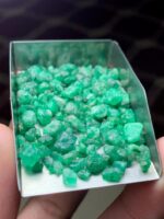 Exploring a 64.45 Carat Swat Emerald Rough Lot: Precision Size, Natural Appeal - Image 8