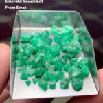A Significant 43.65 ct Emerald Rough Lot from Swat Valley