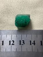 A 15.50-Carat Swat Emerald Crystal — Compact Power in Vivid Green - Image 11