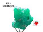 9.35ct Swat Emerald Crystal – Rare 13x12x8mm Gemstone Highlight