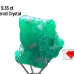 9.35ct Swat Emerald Crystal – Rare 13x12x8mm Gemstone Highlight