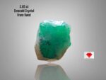 3.65 ct Swat Emerald Crystal – Small Natural Gem with Vibrant Hue