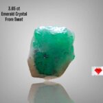 3.65 ct Swat Emerald Crystal – Small Natural Gem with Vibrant Hue