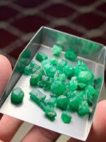 41.45 Carat Swat Emerald Rough Lot – Natural Pakistani Emerald Material - Image 6