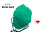 Swat’s Green Jewel: A 5.27ct Emerald Crystal in Natural Perfection