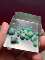 29.90ct Swat Emerald Rough Lot: Natural Green Crystals with Excellent Form - Image 2