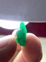 4.97ct Natural Emerald Crystal – Swat Pakistan | Uncut Raw Green Gemstone 15.67×7.90×7.42mm - Image 3