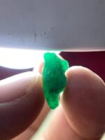4.97ct Natural Emerald Crystal – Swat Pakistan | Uncut Raw Green Gemstone 15.67×7.90×7.42mm - Image 5