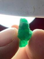 4.97ct Natural Emerald Crystal – Swat Pakistan | Uncut Raw Green Gemstone 15.67×7.90×7.42mm - Image 9