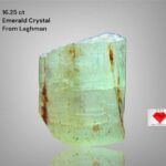 16.25ct Laghman Emerald Crystal – A Compact Gem of Raw Natural Elegance