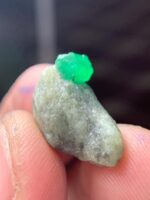 9.48-Carat Swat Emerald Specimen: A Small Crystal with Remarkable Character - Image 11