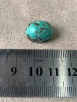 Luxurious Afghan Turquoise Cabochon: 14.95 Carats of Vibrant Beauty - Image 8