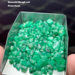 Swat Valley Emerald Rough Lot — 70.15 Carats