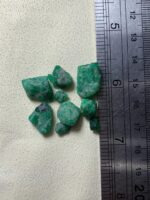 Rare 35.20ct Swat Emerald Rough Lot – Natural Beauty in Raw Form - Image 2