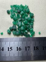 26.70ct Swat Emerald Rough Lot – Untreated Green Beryl Crystals - Image 12